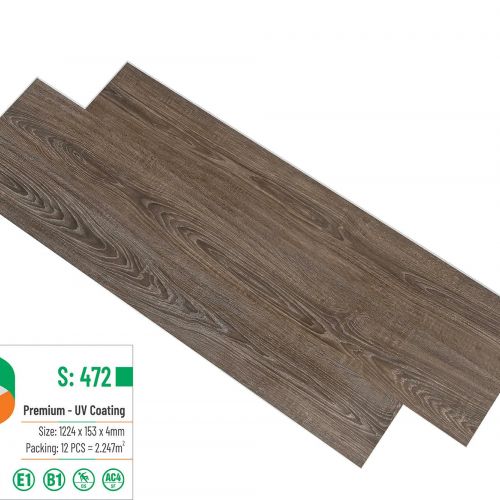 Sàn nhựa hèm khóa Glotex S472