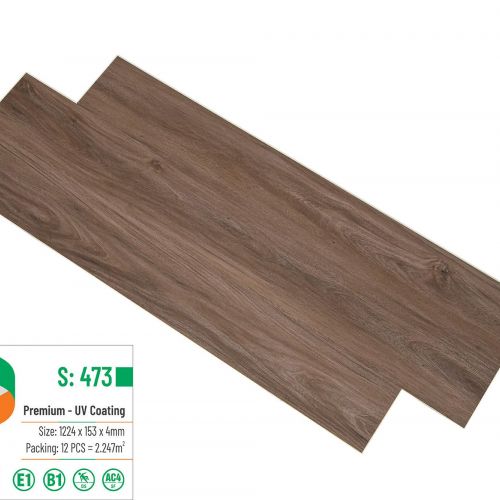 Sàn nhựa hèm khóa Glotex S473